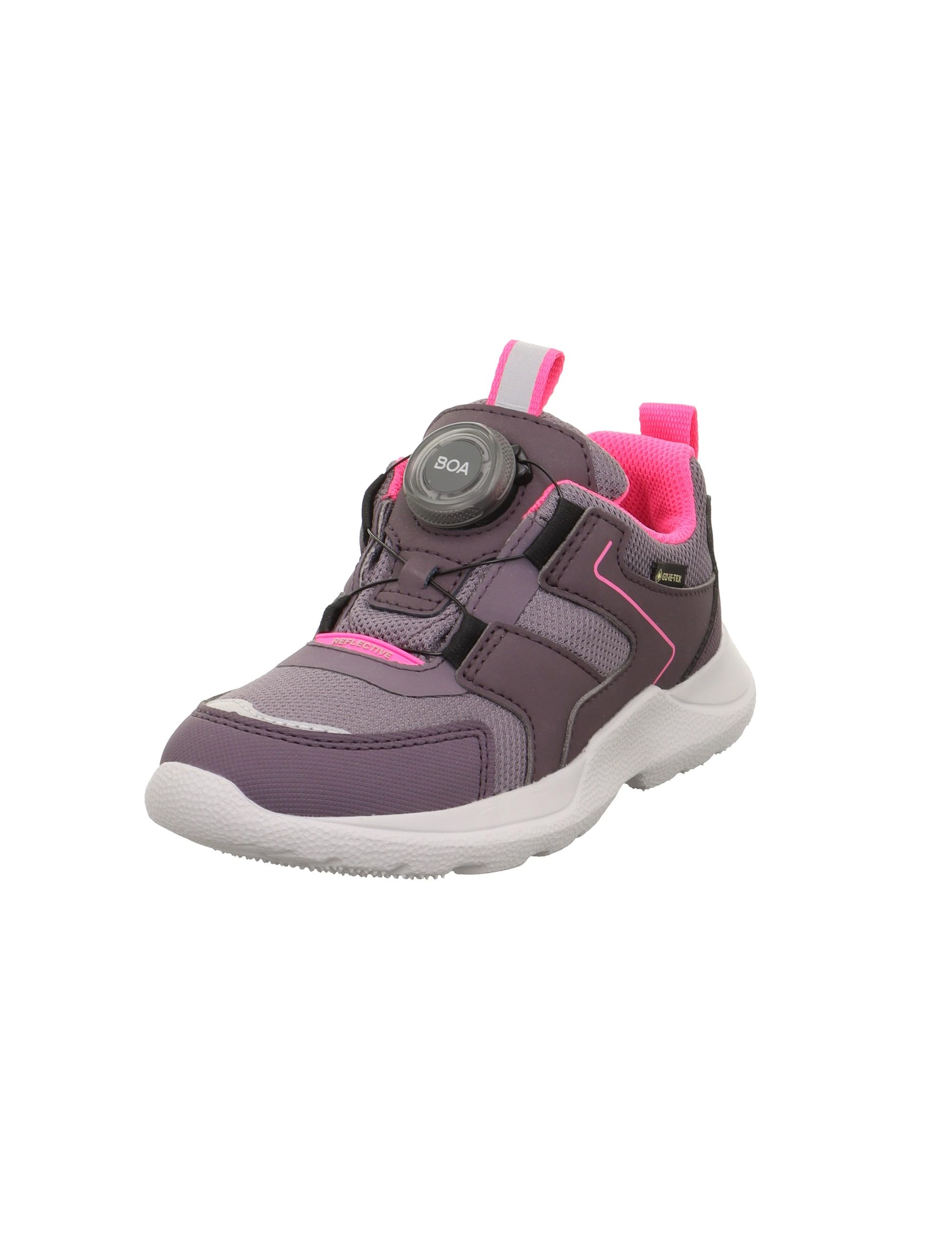 Superfit Girls' Rush Trainers, Purple Pink 8500, 5 UK Child