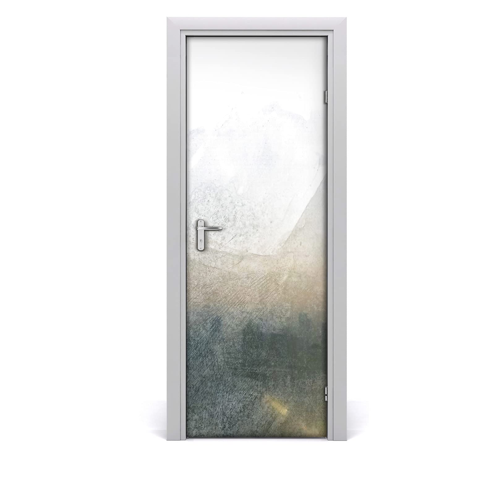 Mural magic-stick auto-adhésive étiquette de porte 85x200 décoration lumières abstraites