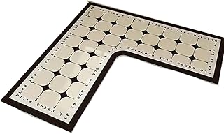 SUIOPPYUW Tapete Absorbente de Cocina con cómoda Capa Intermedia de algodón elástico para un Secado rápido, tapete de plástico para Cocina, sin Bolitas, Tipo+1, 70 * 70cm