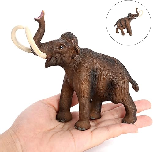 Miniatura 9 de Juguete lanudo para elefantes Figuras Decoración del Hogar Regalo Niño Juguete Escultura de Elefante Wildin Out Suit Case Mini Estatua Animal Micro
