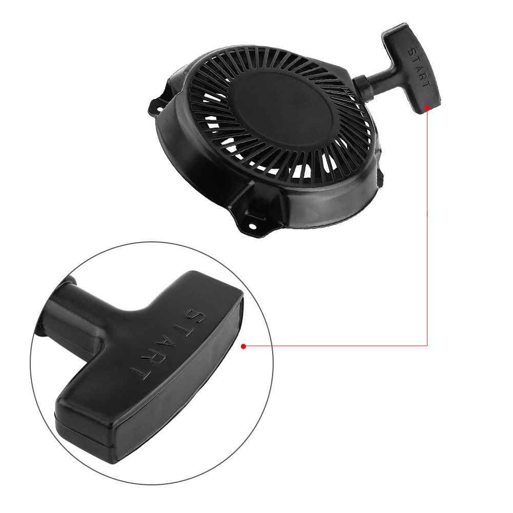 EBTOOLS Für Briggs und Stratton Launcher für Briggs und Stratton 208 Recool, Recool, Starter Pull Start Assembly für 591301 693394 791670 7
