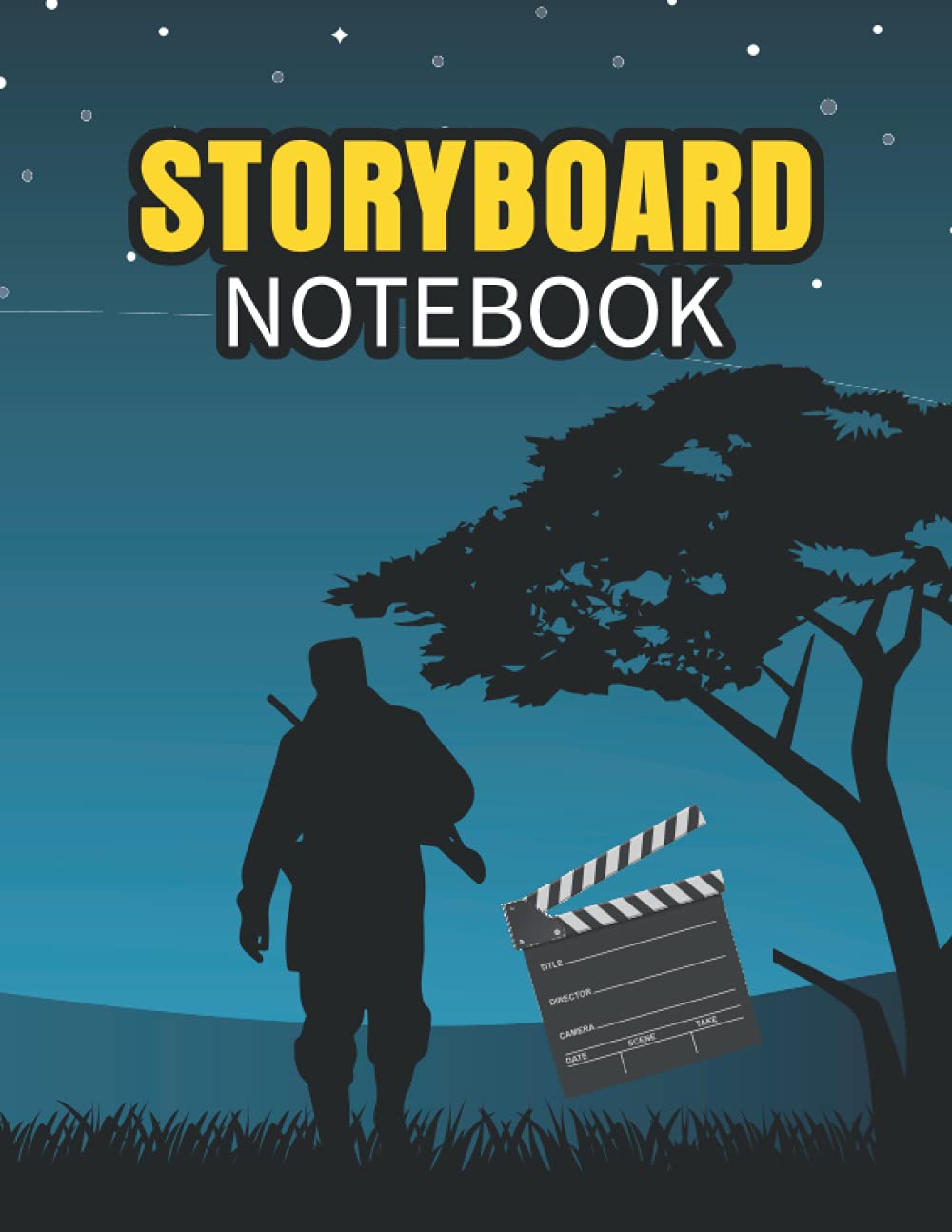 Storyboard Notebook: Screenwriting Screenplay Storyboard Layouts Frames Notebook For Directors