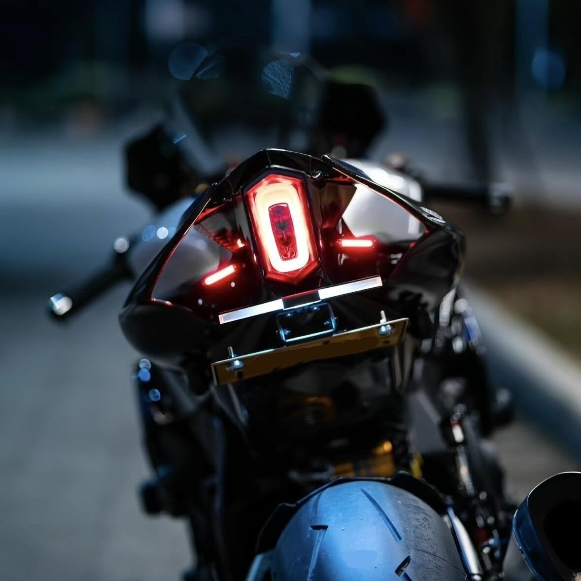 Luz Trasera De Freno Motocicleta Luces Traseras Motocicleta Señal Giro