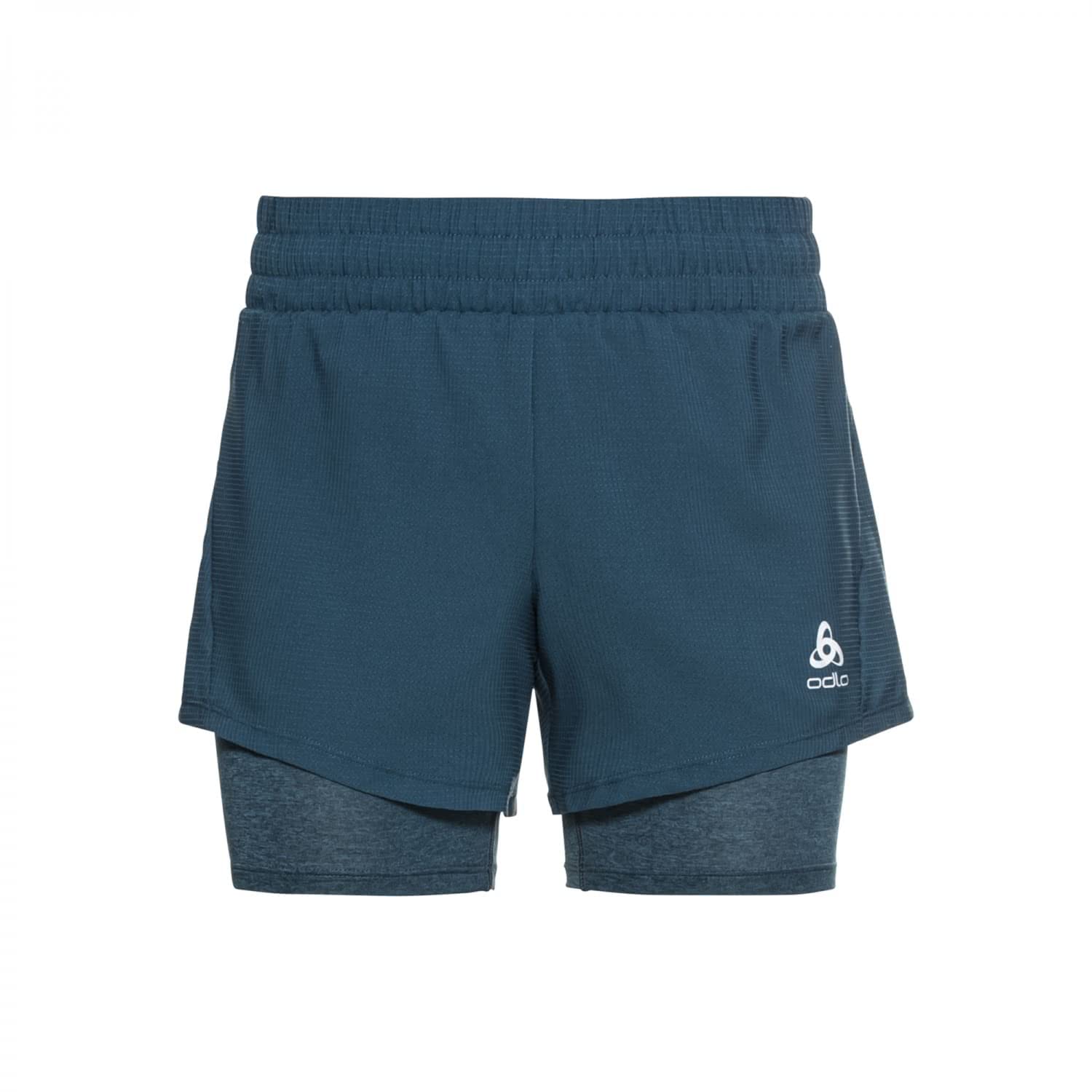 Odlo Damen 2-in-1 Laufhshorts Run Easy 5 Inch_322591