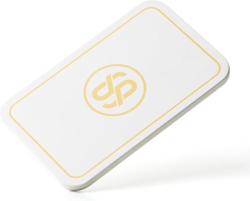 Miniatura 5 de SLOWPLAY Godel - Placas rectangulares para fichas de póquer, paquete de 10 unidades, placas profesionales de estilo europeo sin denominación,