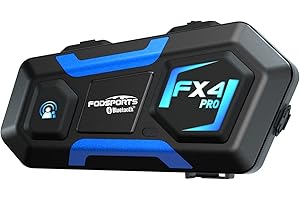 FODSPORTS FX4 Pro Motorcycle Snowmobile Headset