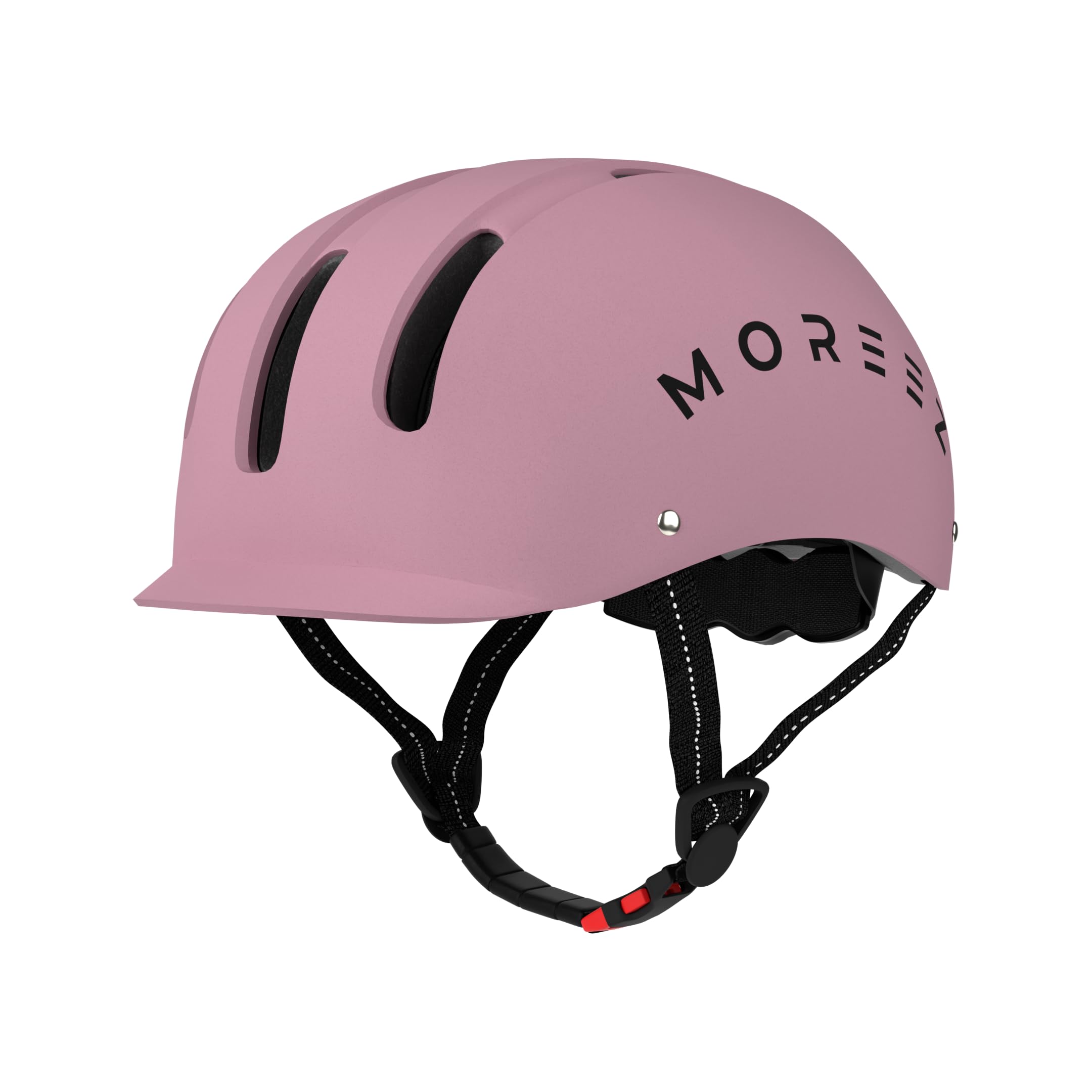 MOREEZ Casque enfant à partir de 1 an (1-7 ans), robuste et confortable casque de vélo et de vélo en ABS, réglable XS (46-50 cm) & S (51-54 cm), unisexe, fille et garçon, réfléchissant, ventilé