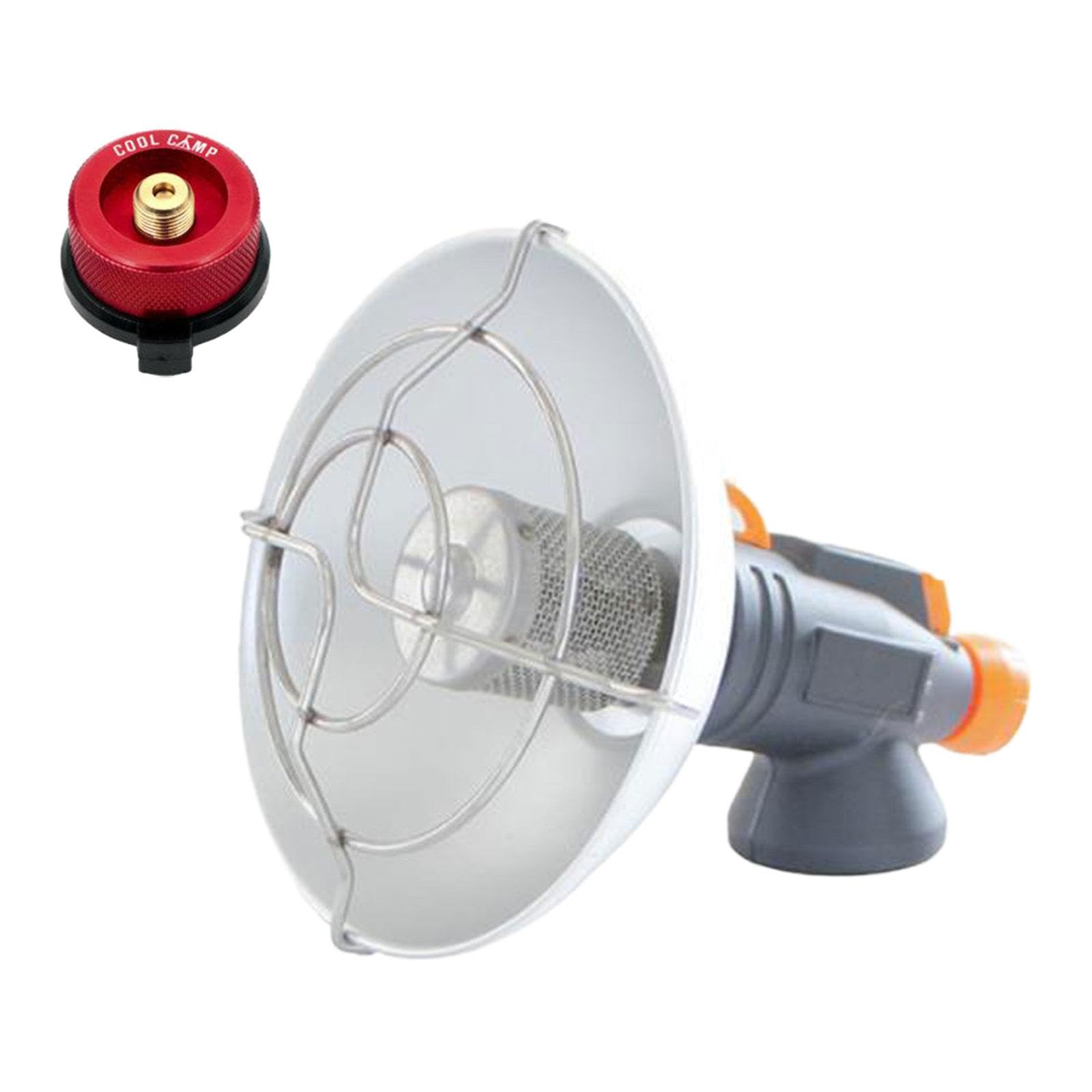 bnf®Portable Mini Camping Heater Outdoor for Fishing Patio Camping Accessories|Sporting Goods | Outdoor Sports |1 Mini Heater1 Cette Furnace Adapter