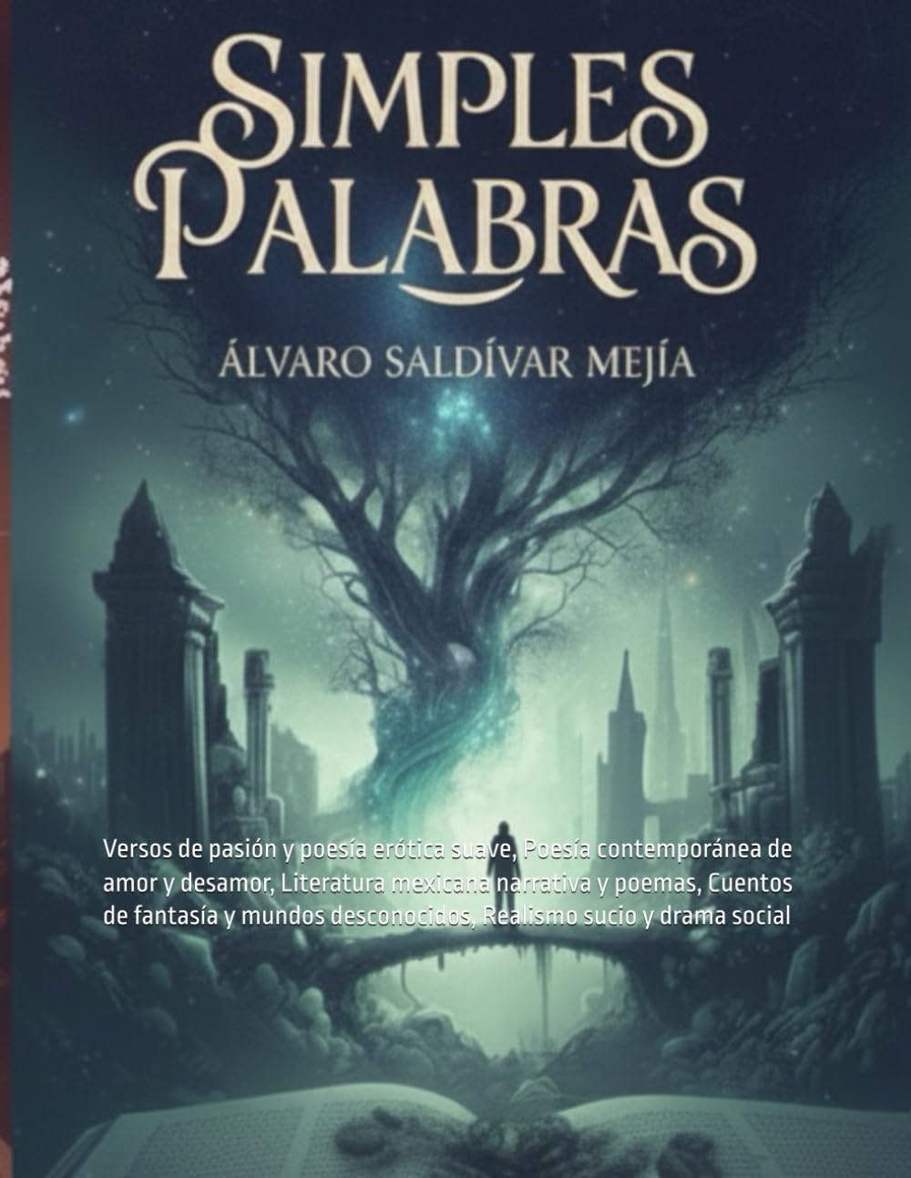 SIMPLES PALABRAS: Versos de pasión y poesía erótica suave, Poesía contemporánea de amor y desamor, Literatura mexicana narrativa y poemas, Cuentos de ... desconocidos, Realismo sucio y drama social