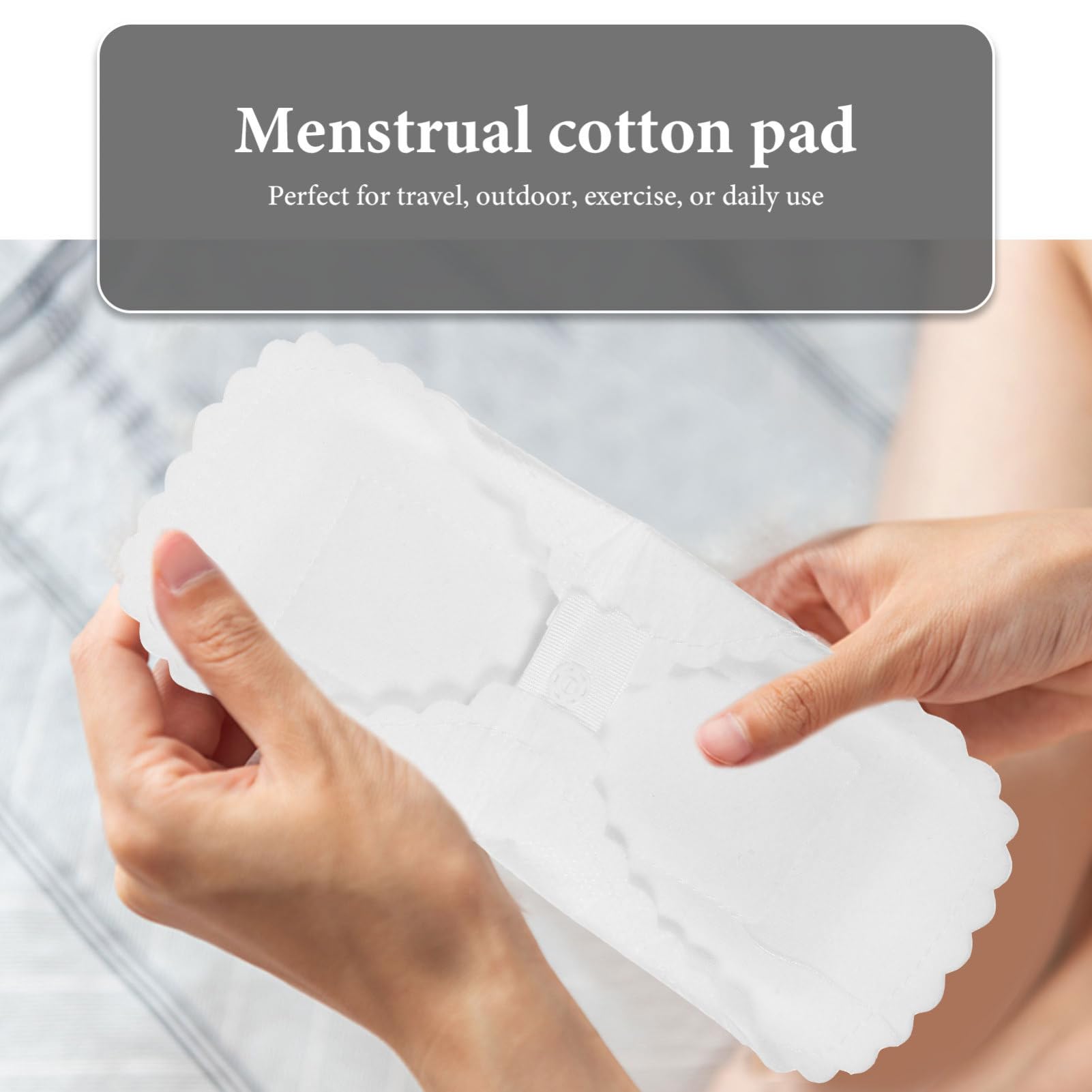 FRCOLOR 3 Sätze Waschbares Menstruationstuch Damenbinden Mit Flügeln Periodenunterwäsche Auslaufsicher Für Frauen Waschbare Pads Unterhosen Damen Damen-unterhosen Periodenpads 10 Stück * 3