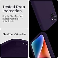 Vista 796 de FireNova Designed for iPhone 13 Pro Max Case, Silicone [Camera Protection] Phone Case with [2 Screen Protectors], Soft Anti-Scratch Microfiber Deep