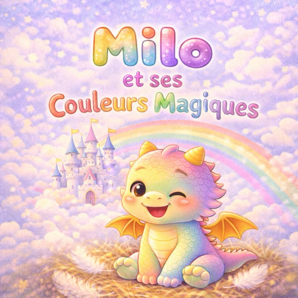 Milo et ses Couleurs Magiques: Un livre illustré pour apprendre à reconnaître les émotions (3-6 ans) (Milo le Dragon)