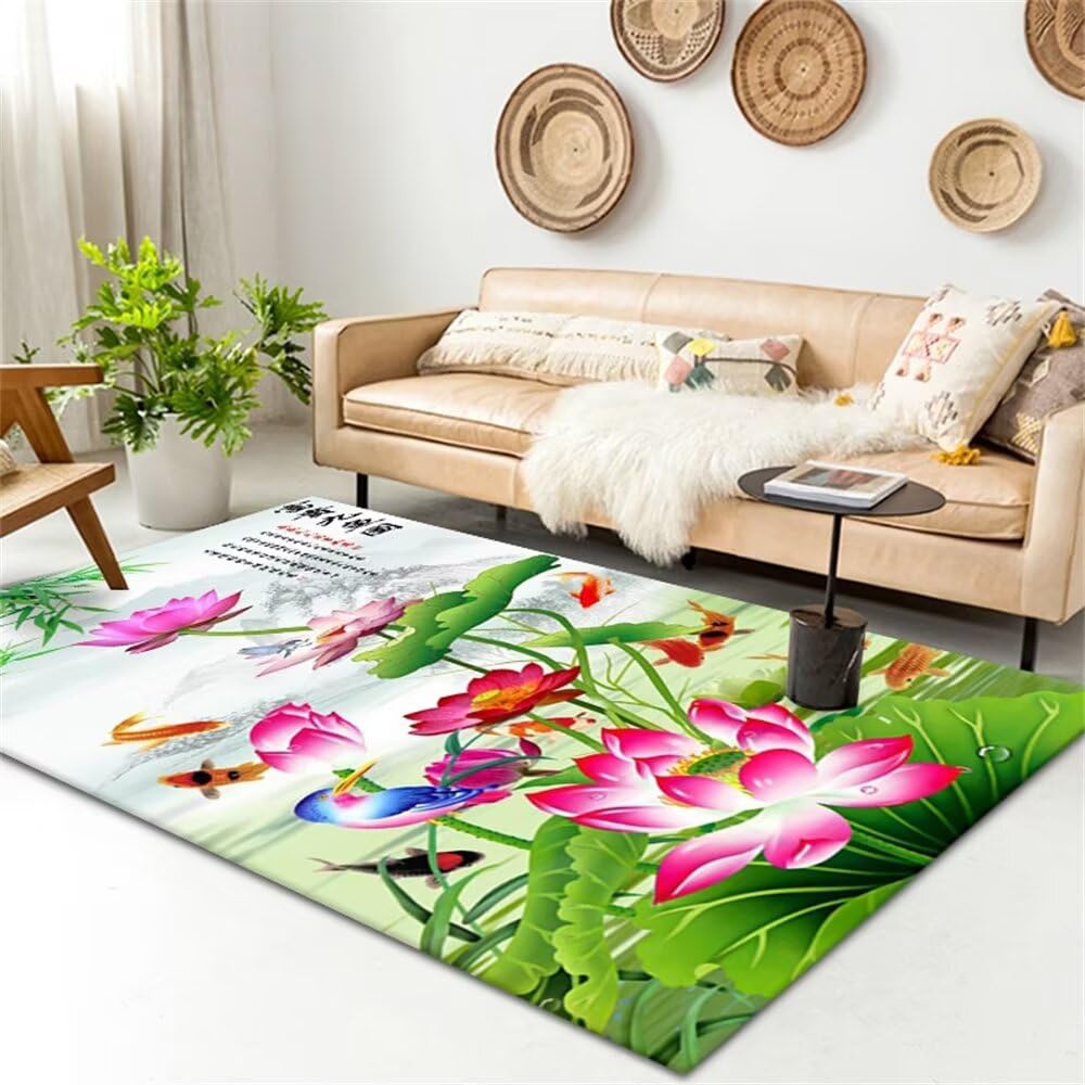Tapis de chambre fille et grand tapis couloir decoration chambre ado