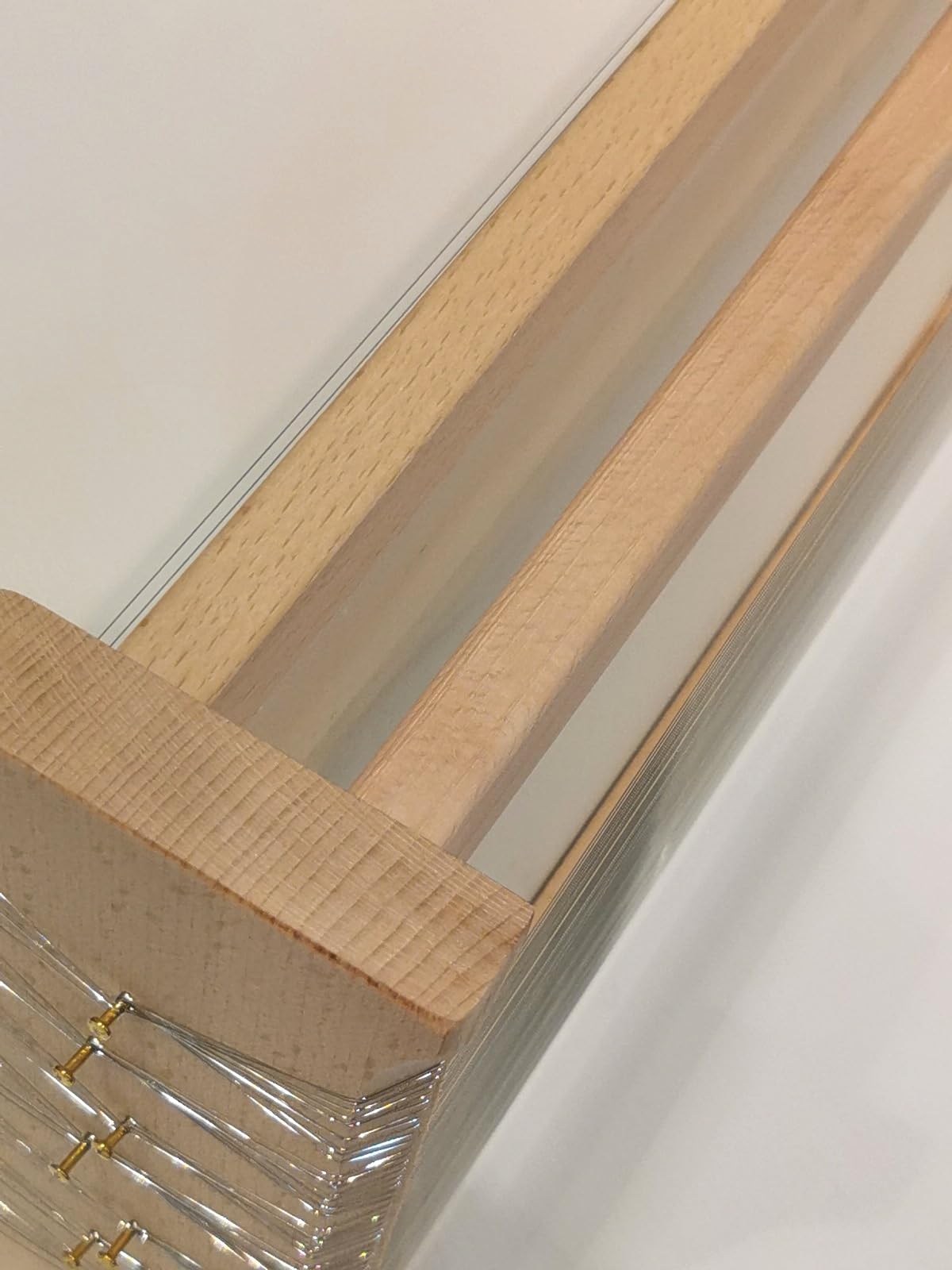 Chitarra in legno per Spaghetti alla chitarra e Tagliatelle con Mattarello e ricettario