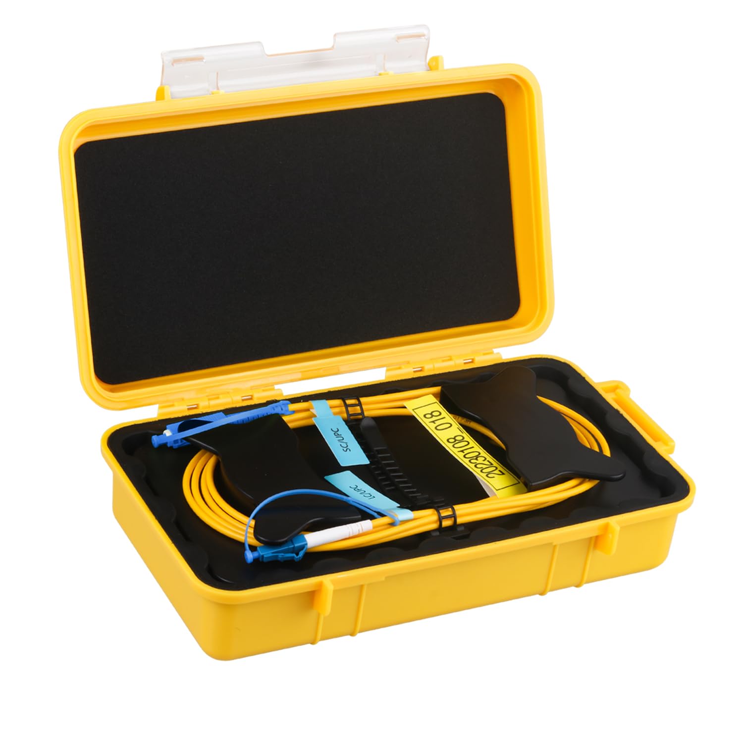 SC/UPC-LC/UPC Singlemode SM（9/125） OTDR Launch Cable Box Extension Cord OTDR Dead Zone Eliminator Fiber Optic Tester (2000m)