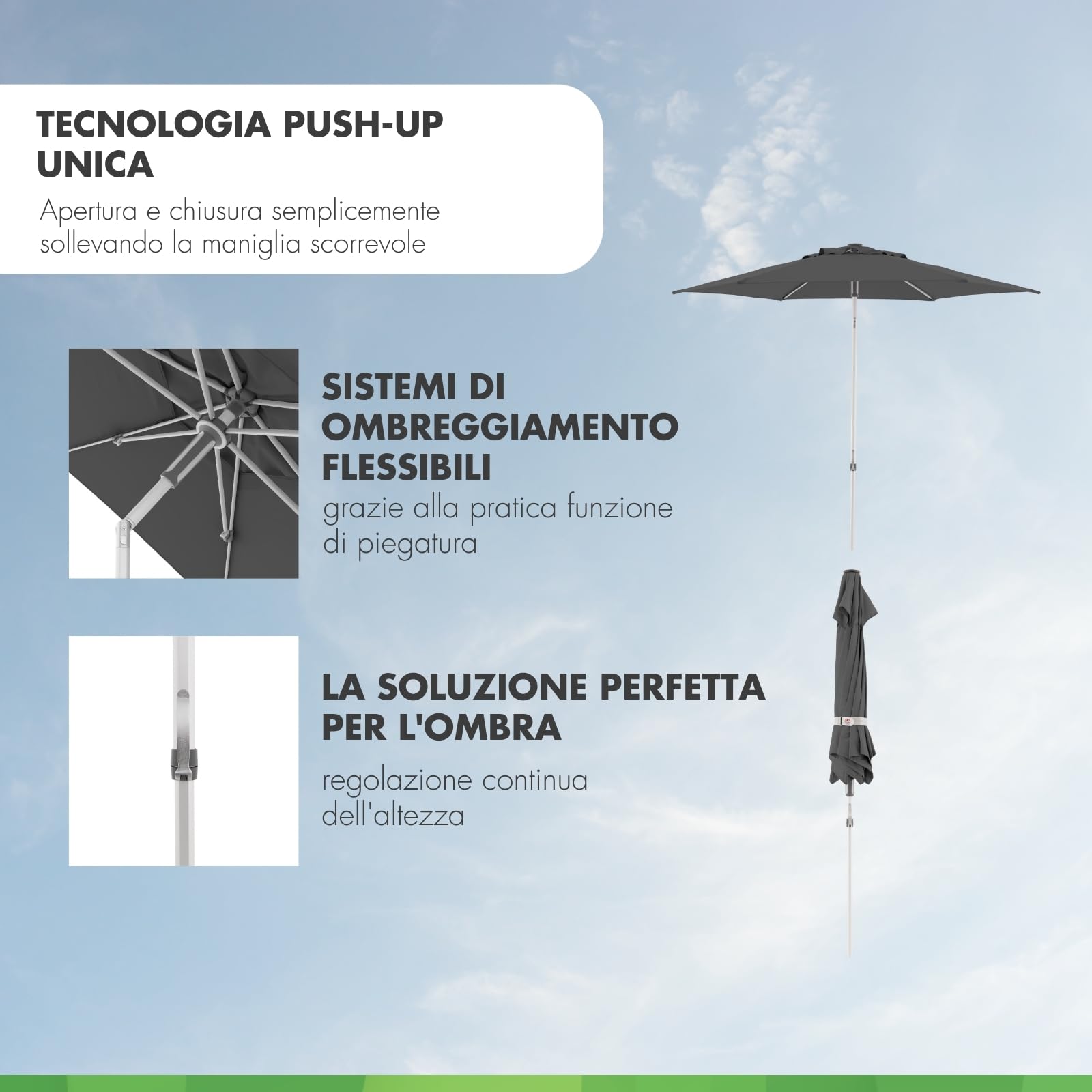 Doppler AluPro Neo Push Up in diverse misure e colori