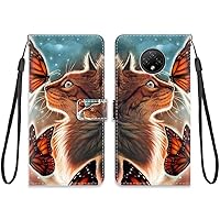 WUACYEAMING Custodia Compatibile con DOOGEE NOTE 58 PRO,con Slot Carte PU Pelle Portafoglio Libro Case Antiurto Bumper Motivo Magnetica Flip