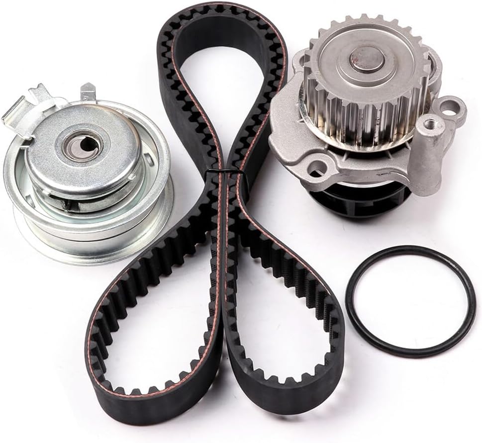 SCITOO Timing Belt Kit TB296 06A109479F 06A121012G Timing Belt Water Pump Kit 1998-2005 for V.w for Beetle 1999-2006 for V.w for Golf 1999-2005 2011-2012 for V.w for Jetta