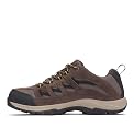 Columbia Men Brown OmniTech Crestwood Hiking & Trekking Waterproof Shoes, UK-9 gallery image