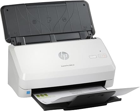HP ScanJet Pro 3000 s4, Fast 2Sided Scanner with Auto Document Feeder, Best for Small Business (6FW07A)