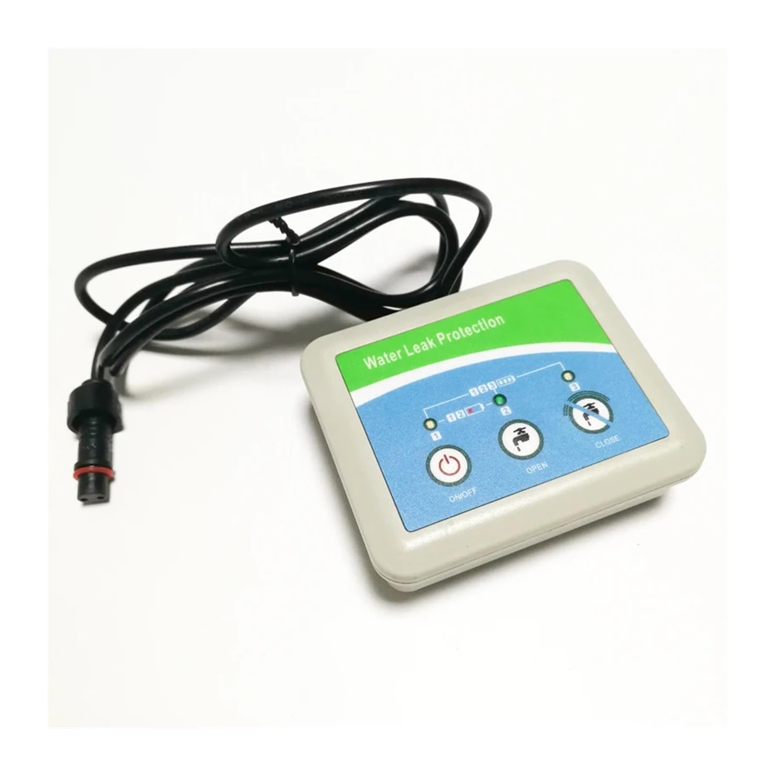 Intelligenter Wasserlecksensor, Alarmmelder, Steuerung des elektrischen Ventils, automatischer Leckschutz, verwendet for Rohrleitungen DN25 1(NPT Thread)