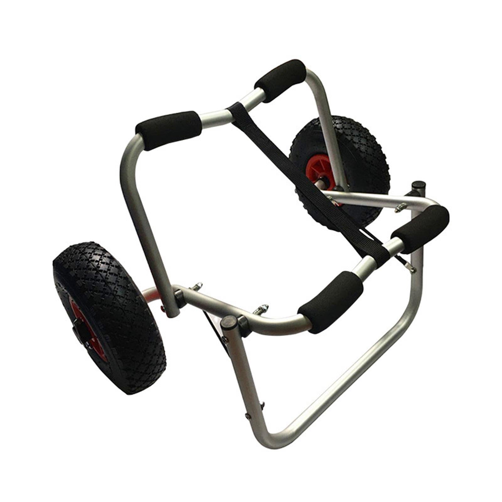 SAZ DEKOR® Kayak Cart with Airless Tires Boat Sturdy Paddleboard Canoe Beach Cart|Air Tight Goggles, Swimming Goggles for Adults with Ear & Nose Plug, Swimming Goggles for Adults|