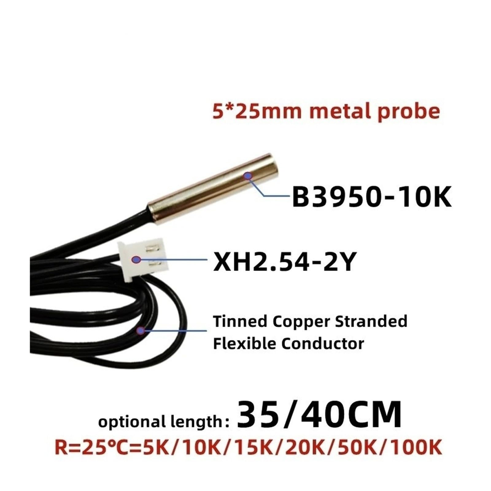 Thermistor-Temperatursensor Der Klimaanlage