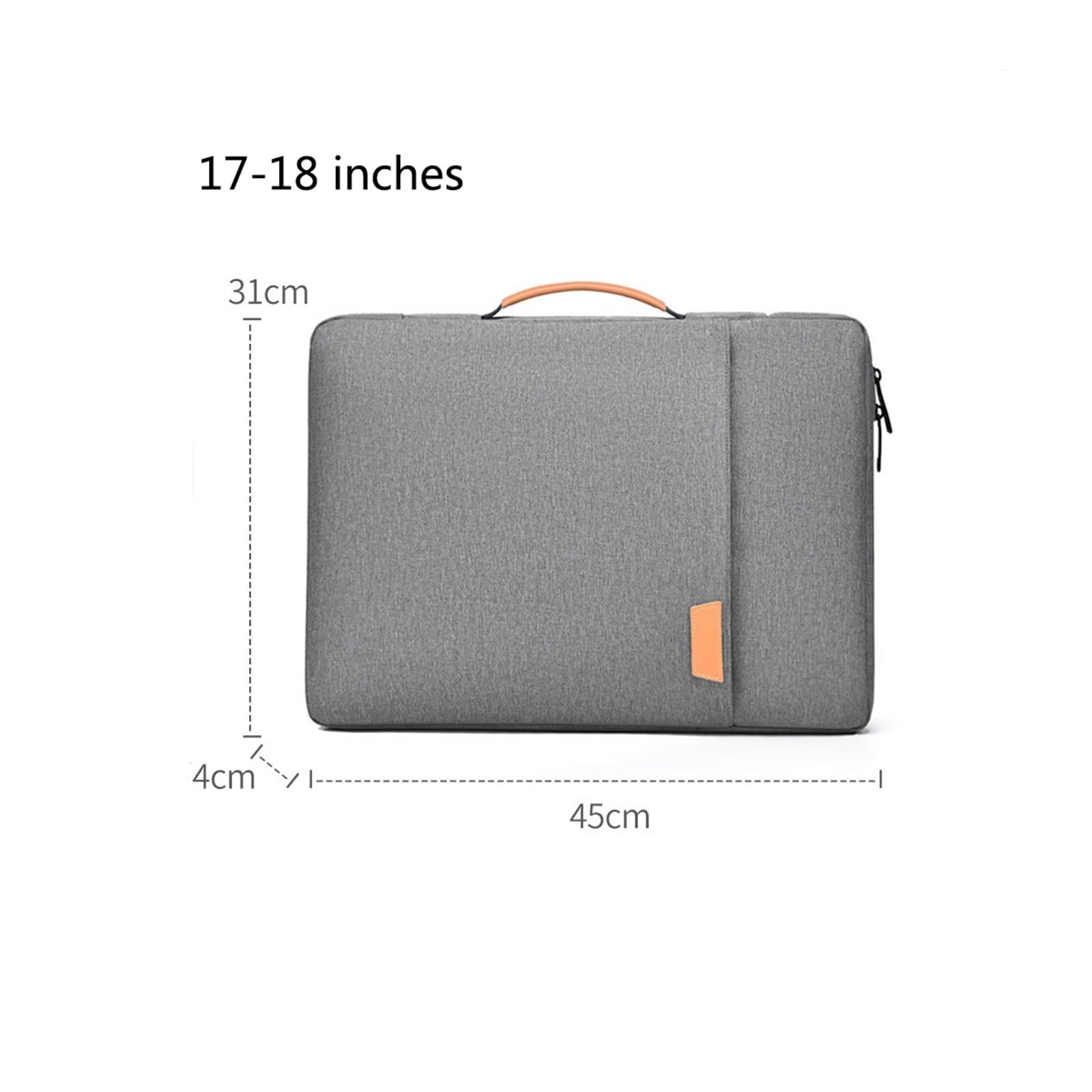 Oficina Funda protectora for ordenador portátil con asa, funda for de tela Oxford, estuche compatible Maletín