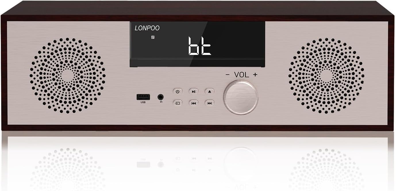 Amazon.com: Compact System Micro HiFi System, CD Stereo System, 40