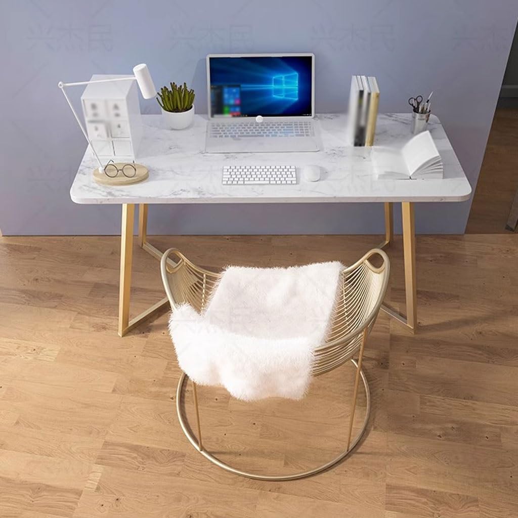 Computertisch Marmor-Computertisch, moderner Schreibtisch, kann als for Zuhause oder im Büro verwendet Werden Schreibtische Fürs Homeoffice