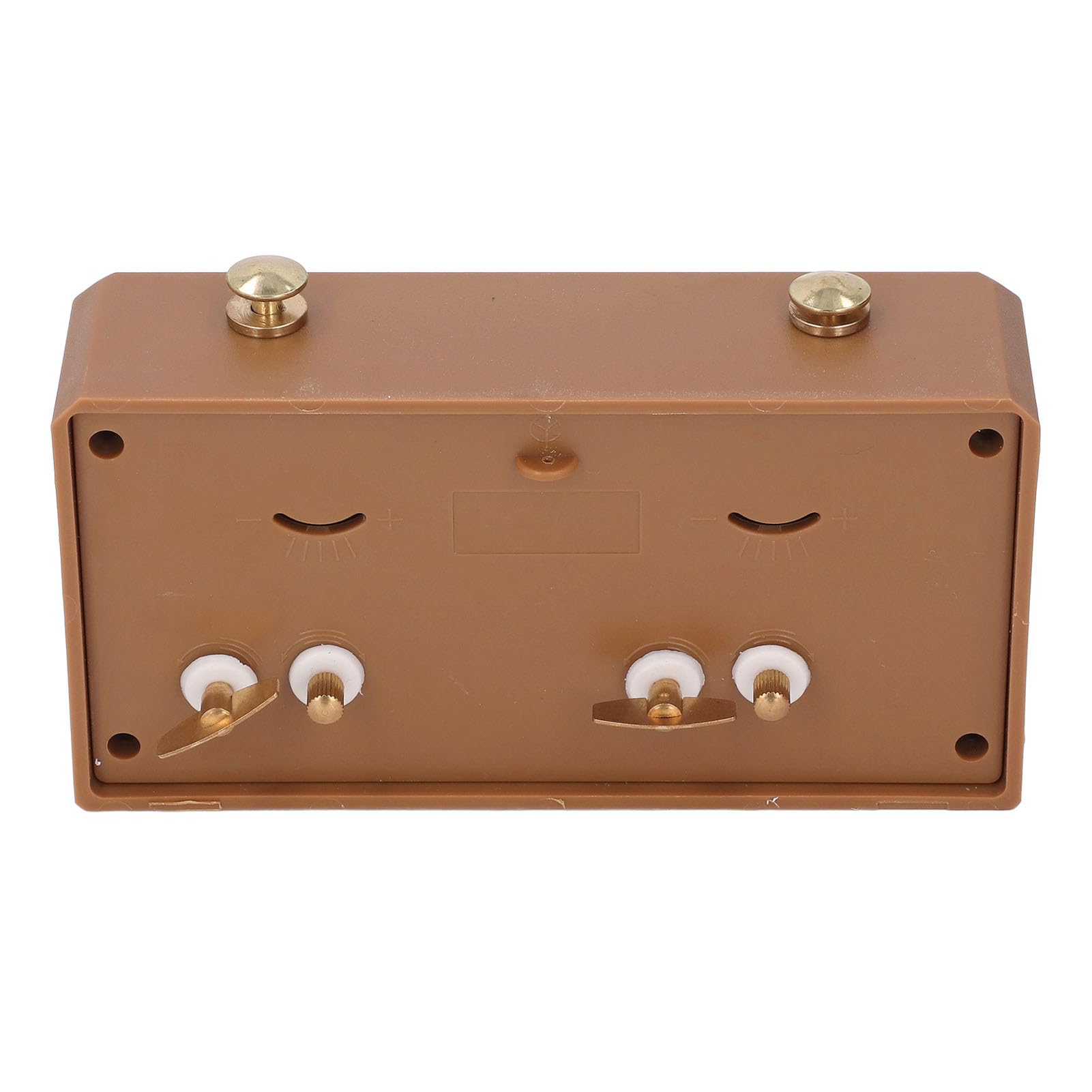 Minuterie D'échecs Analogique Professionnelle en Bois, Minuterie D'échecs, Horloge D'échecs Analogique, Jeu de société, Mécanique de Haute Précision pour Divers Jeux, Aucune