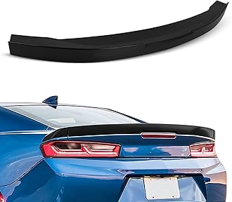 SCITOO ABS Spoiler for 2016-2020 for Chevrolet Camaro Trunk Spoiler Roof Lip Kit, Rear Spoiler Wing, Car Exterior Kit (Glossy Black)