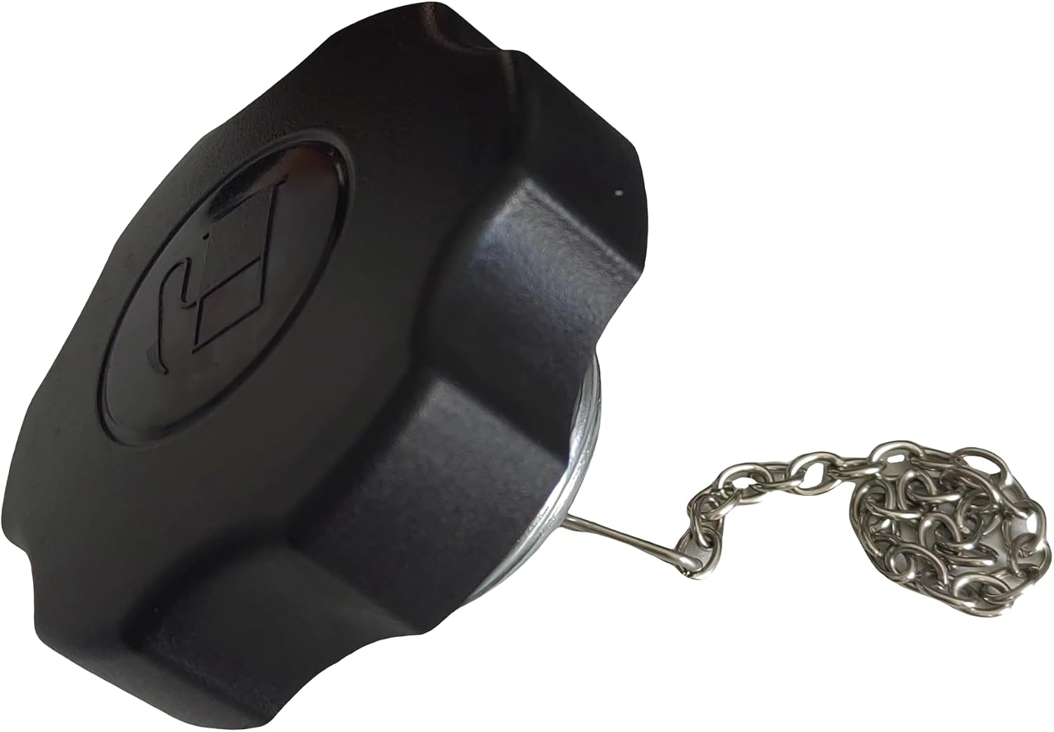 Generic 951-12533 Fuel Cap For Craftsman Troy Bilt MTD Lawn Mower, Black, Stainless Steel