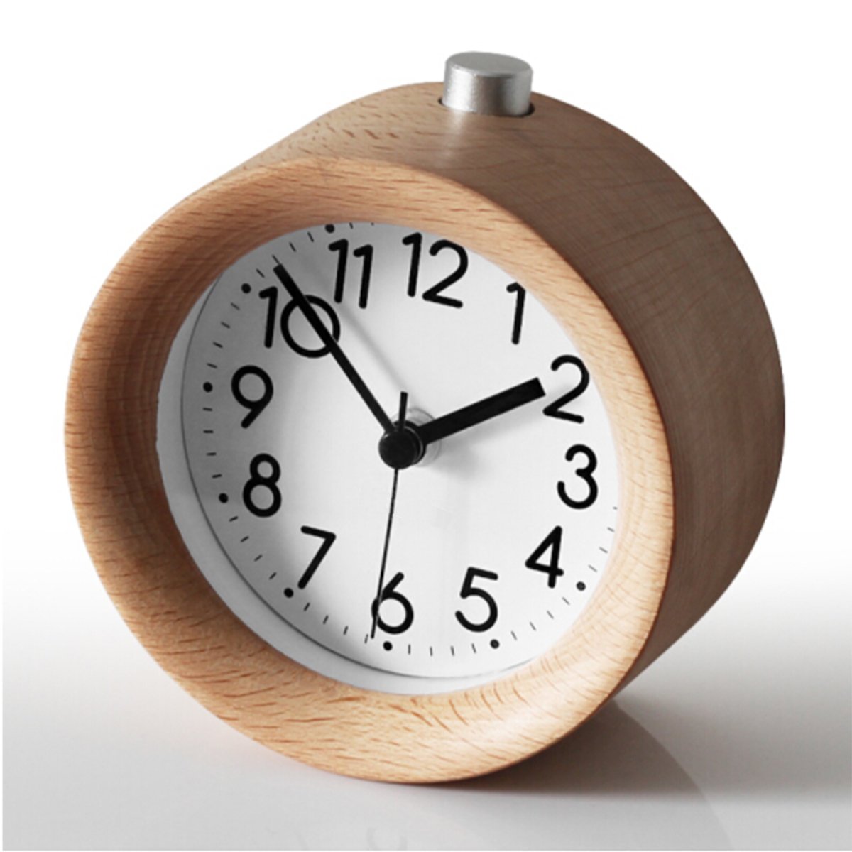 Buy Battery Operated Clock,Cute Little Bedside Silent Alarm Clock