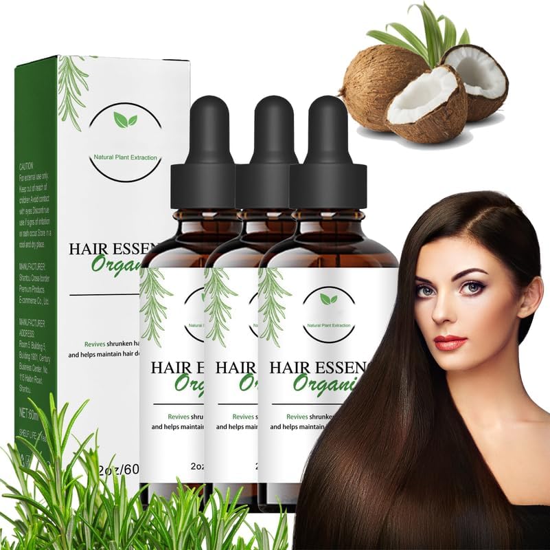 ONGODIEShelure Hair Growth Oil, Shelure Extreme Hair Growth Oil, Shelure Hair Regrowth Treatment Oil, Shelure Hair Regrowth Treatment Advanced, Shelure Rosemary Hair Oil Organic (3PCS)
