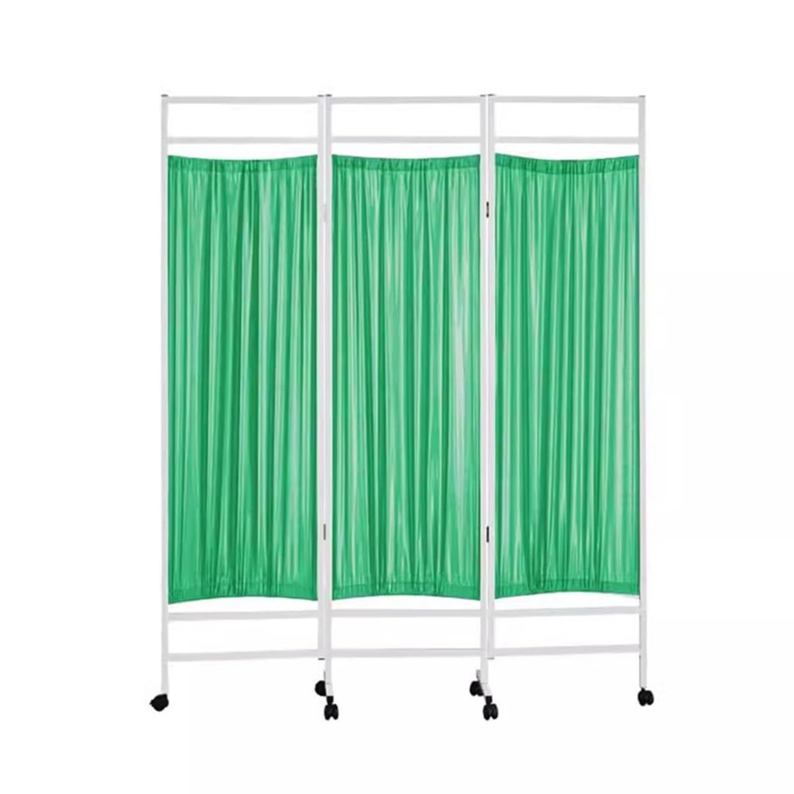Paravent amovible vert pour salon de beauté et institut de soin