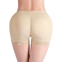 Aivtalk Women Butt Lifter High Waist Padded Hip Enhancer Underwear Seamless Lace Body Shaper Firm Control Boyshorts
