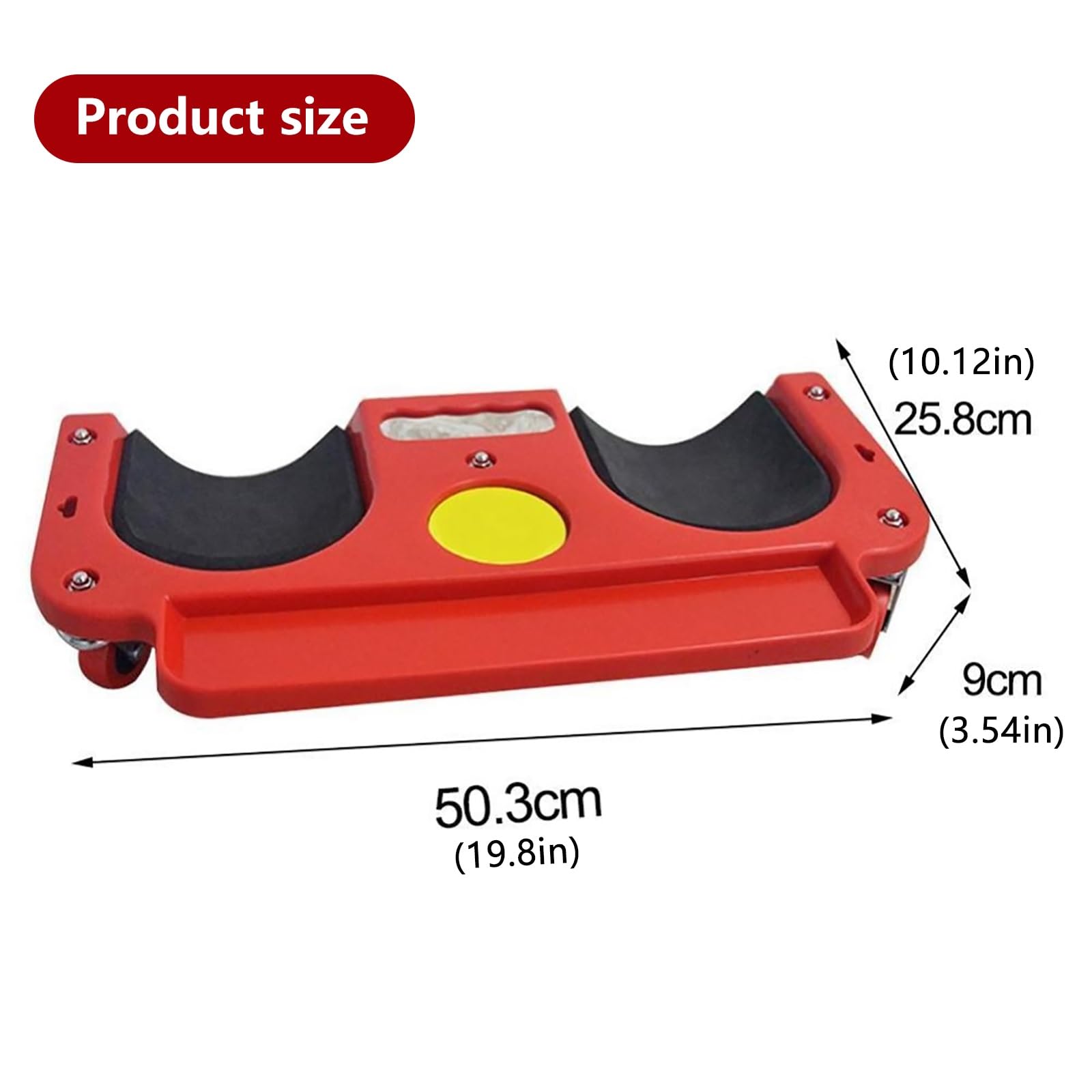 Rolling Knee con Portautensili Ginocchiere da Lavoro Facile da Usare E Forte capacità di Carico Adatta per Piastrellatura Riparazione Auto Manutenzione Giardinaggio