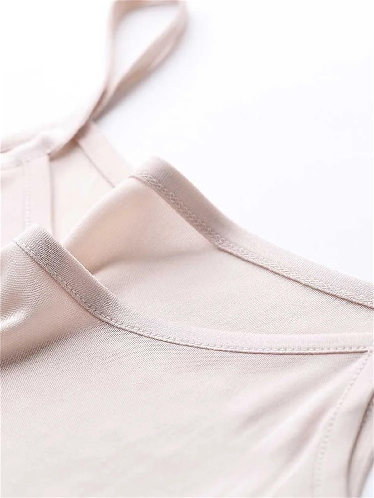 Camisolas de Seda for Mujer, Mezcla de Seda auténtica, cómodas y básicas, Camisetas Ajustables for Primavera y Verano. para Uso Diario, Viajes