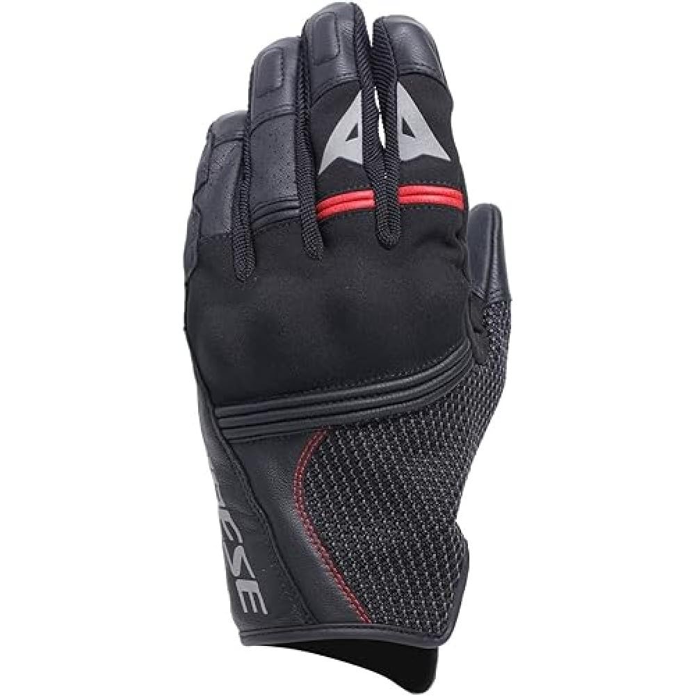 Dainese - Namib Gloves, Guanti Moto Estivi, con Tessuto Elastico e Ventilato, Touchscreen, Man, Nero/​Nero, XXL