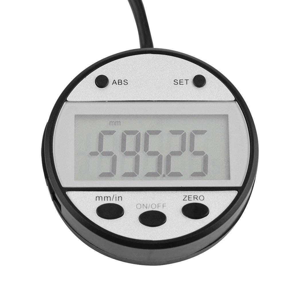 Digital Readout Kit,Auslesewaage digitaler Anzeigen Wegsensor LCD Ausleseset Präzise Digital Linear Scale mit LCD Anzeigen und Montagezubehör für Fräsmaschinen usw,0-150 mm,höher Leistung