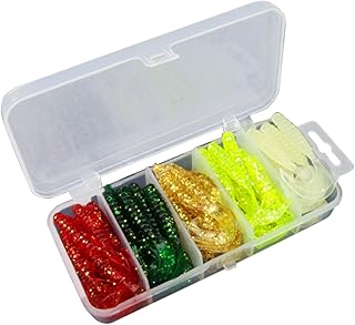 BESPORTBLE 150 PCS Fishing baits Fishing Lures for bass Catfish Lures Fishing Gear bass Fishing Lures Artificial Lures Fishing Bionic Fixture 7c