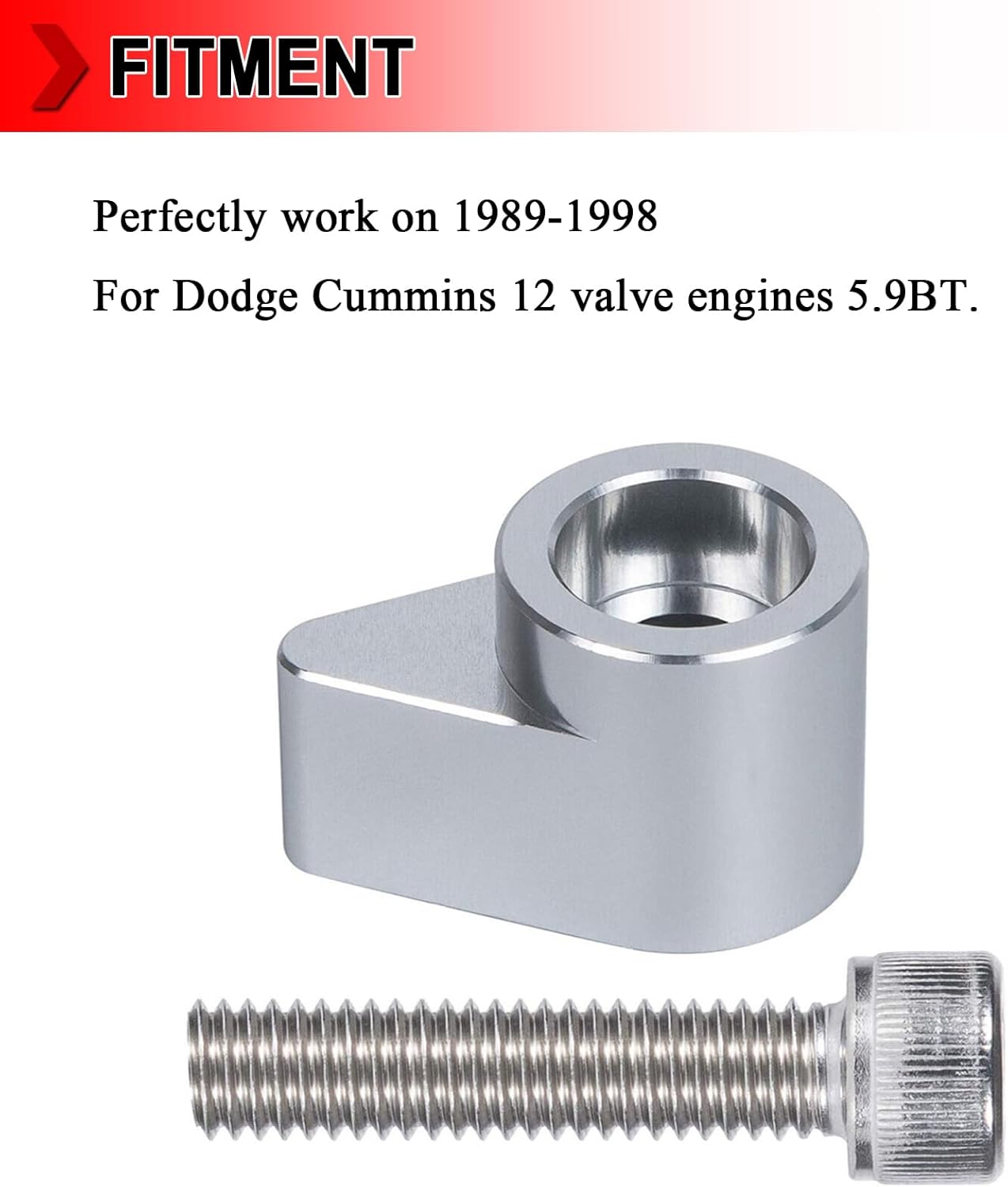 Silver Killer Dowel Pin KDP Repair Kit Compatible with 1989-1998 Dodge Cummins 12 Valve & 24 Valve Engine 5.9BT, Pack of 8