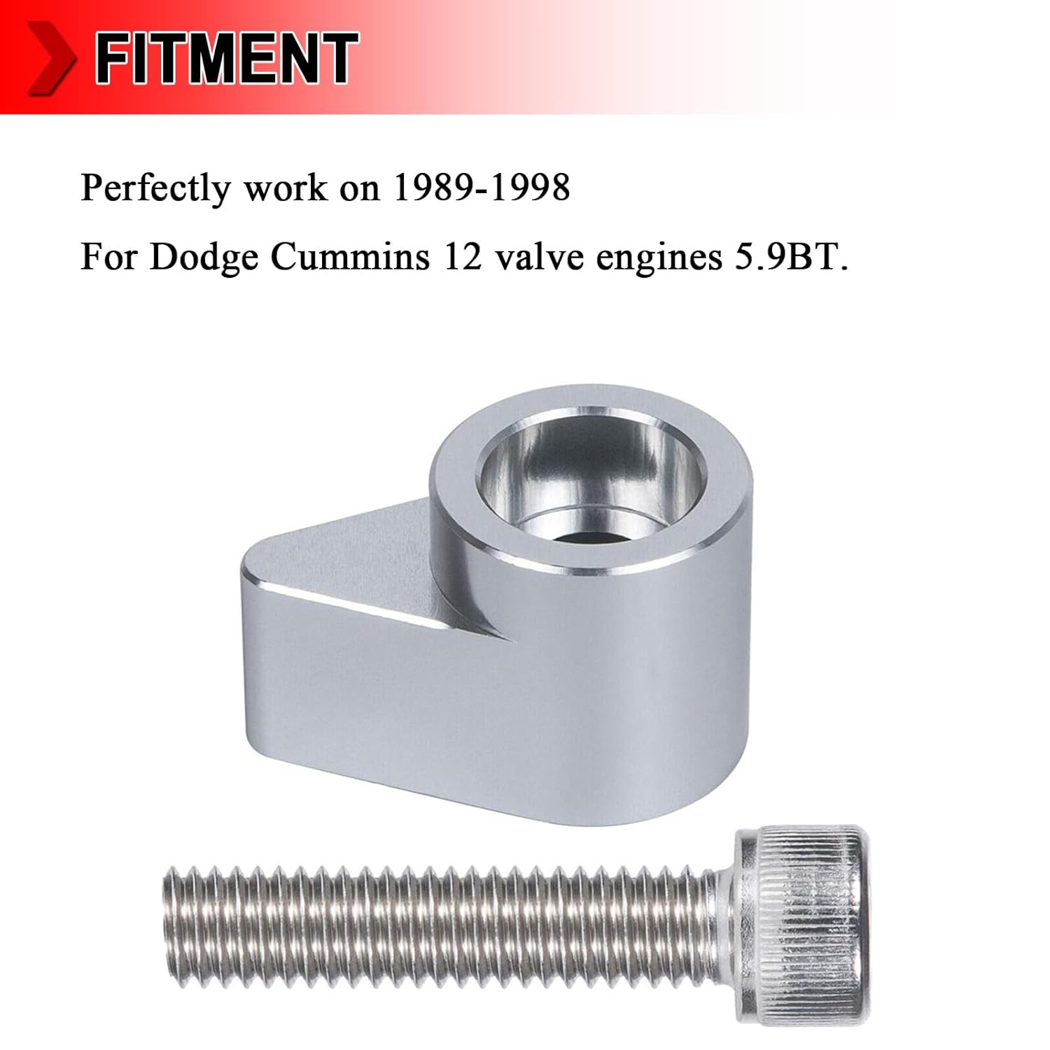 Compatible Silver Killer Dowel Pin KDP Repair Kit Compatible with 1989-1998 Dodge Cummins 12 Valve & 24 Engine 5.9BT, Pack of 4