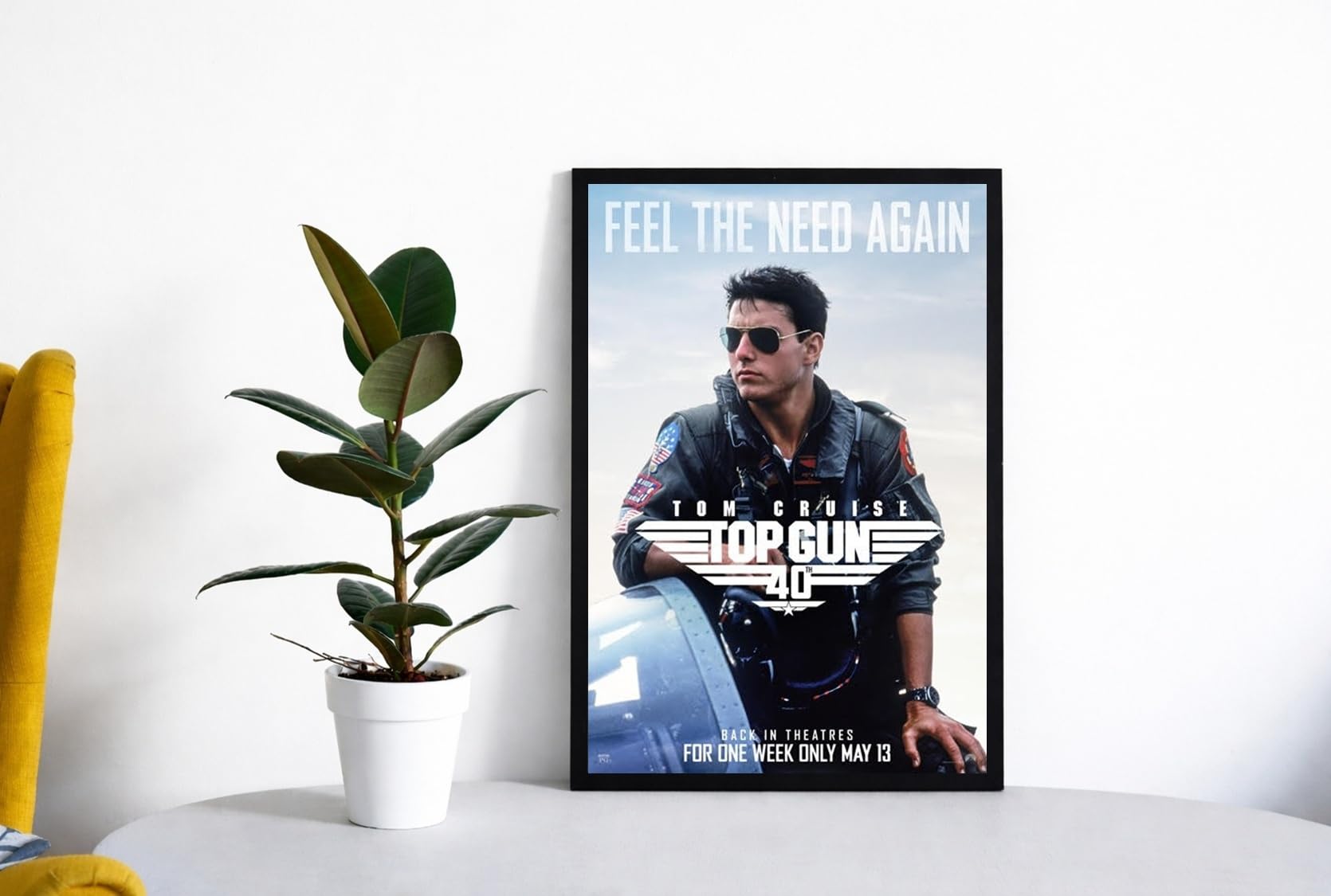 Amazon.co.jp: 映画ポスター トップガン 40周年記念デザイン TOPGUN