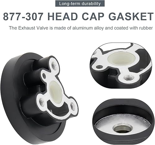 Miniatura 3 de Thaekuns 877-307 Juego de juntas de tapa de cabeza para Hitachi NR83A NR83A2 NR83A2 NR83A2 (S) NR83A3 clavadora de encuadre