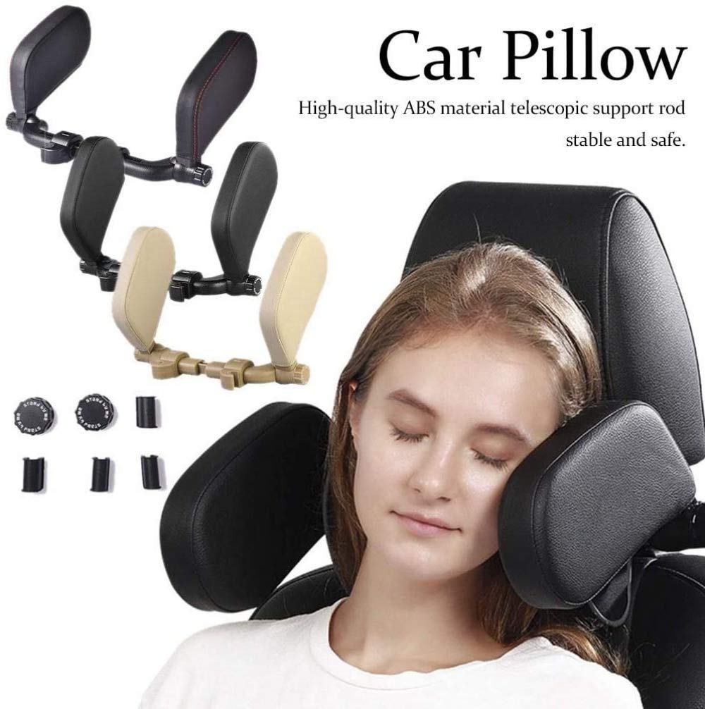 Cuscino Per Poggiatesta Per Seggiolino Auto, Cuscino Per Seggiolino Auto Poggiatesta Supporto Per Collo Cuscino Per Dormire Da Viaggio, Cuscino Di Sicurezza Per Auto Design A Forma Di U In Cotone Memo