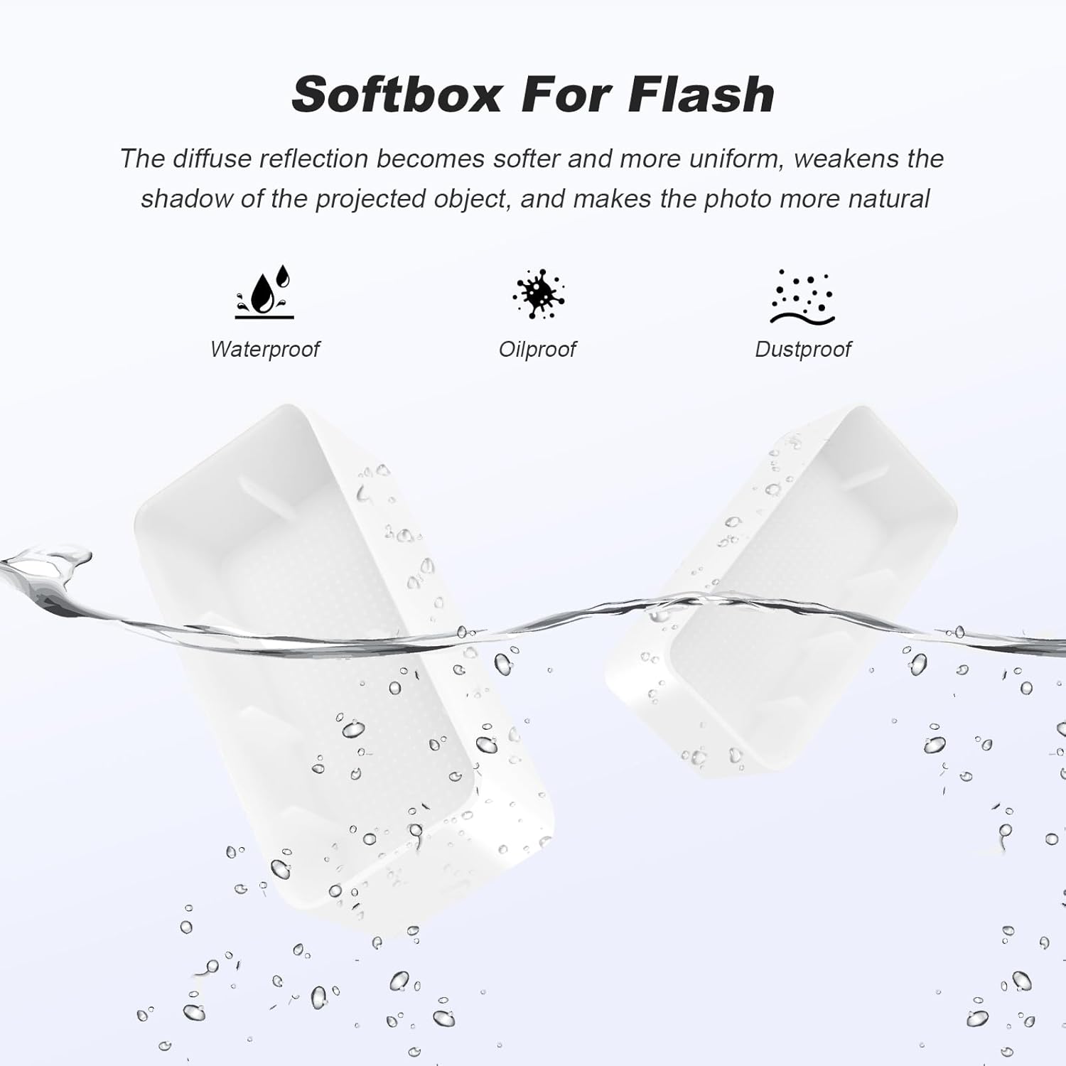 Godox iM30 Mini Camera Flash with Diffuser GN 15 7 Levels Flash Power CCT 6500K±200K Mini Flash Speedlite 230 Full-Power Flashe for Canon Sony zve10 zv1 Ricoh gr3 Nikon Fuji Olympus Camera