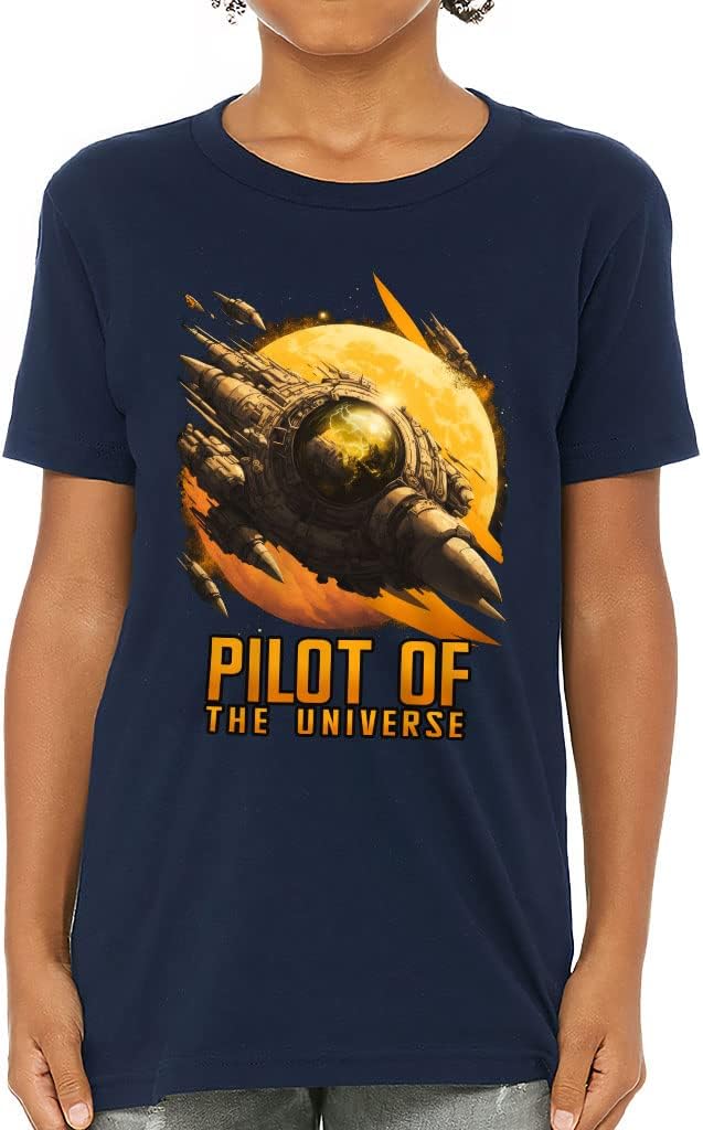 Space Design Kids' T-Shirt - Graphic T-Shirt - Cool Tee Shirt for Kids