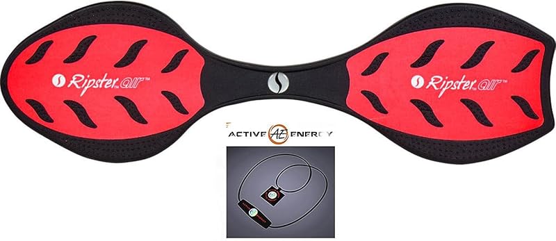 RED Razor RipSter Air Caster/Wave Board + Bonus: Active E Power Balance Necklace $49 Value